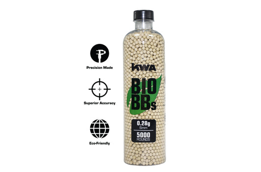 KWA Bio BBs .28g – 5k Rds. Bottle