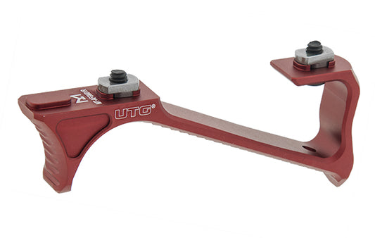 Leapers UTG - Pro Ultra Slim Angled Foregrip - Red - Airsoft - MT-AFGM01R